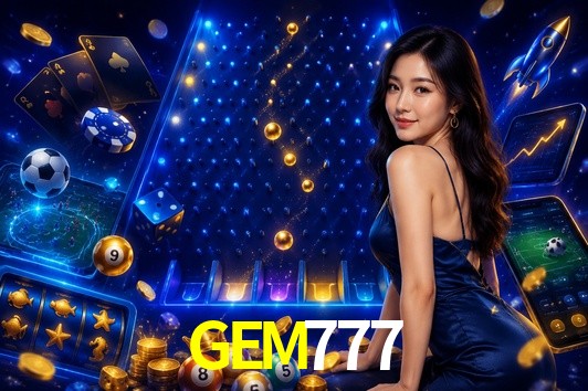 Página principal de GEM777 Casino con juegos en vivo y tragamonedas para México
